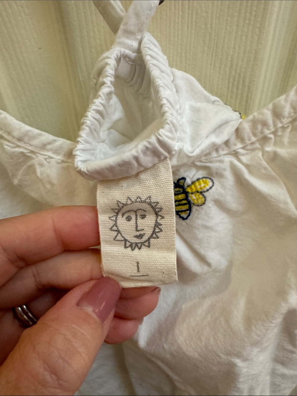 Printfresh White Bee-Print Slip Cami - Picture 3 of 4